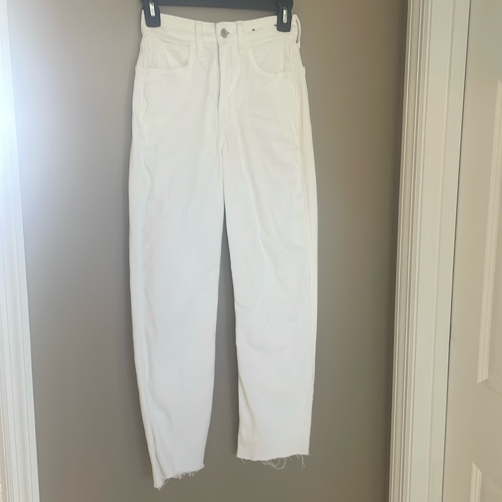 Hollister White Jeans Women 00R 23 waist 27 length